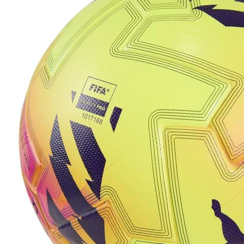 プーマ PUMA サッカーボール 5号球 オービタ プロ PL Lights FIFA Quality Pro フローイエロー×マルチ 084708-01