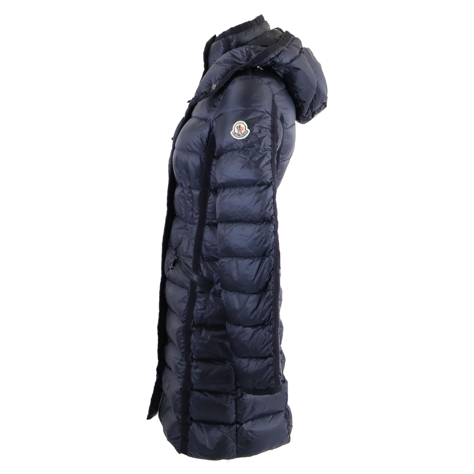 MONCLER モンクレール　エルミンヌ　フード付き MONCLER（モンクレール） 美品△MONCLER HERMINE エルミンヌ ロゴ