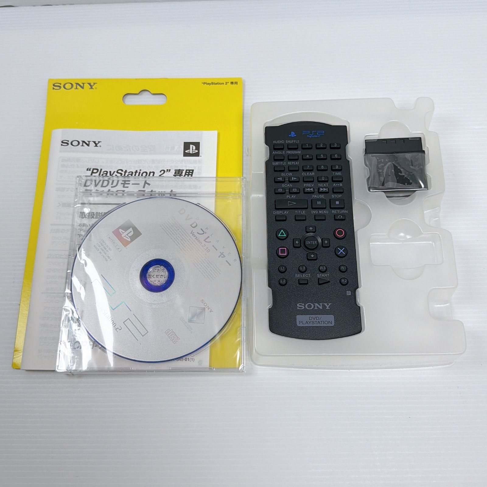 新品 プレステ2 プレイステーション2 DVD リモートコントローラー
