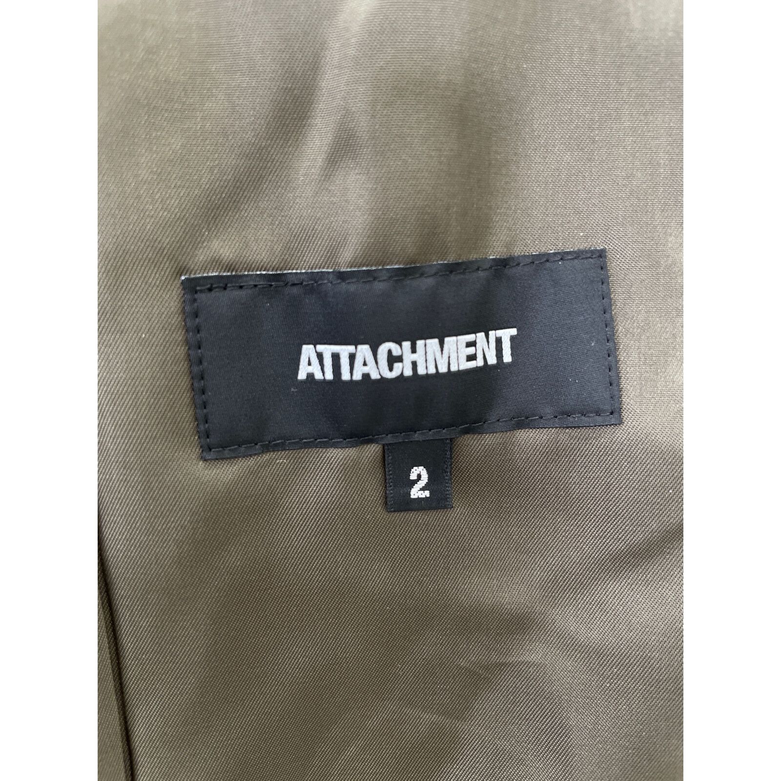 ATTACHMENT アタッチメント 【STUDIOS別注】ブラウンカーキ カシミヤ混