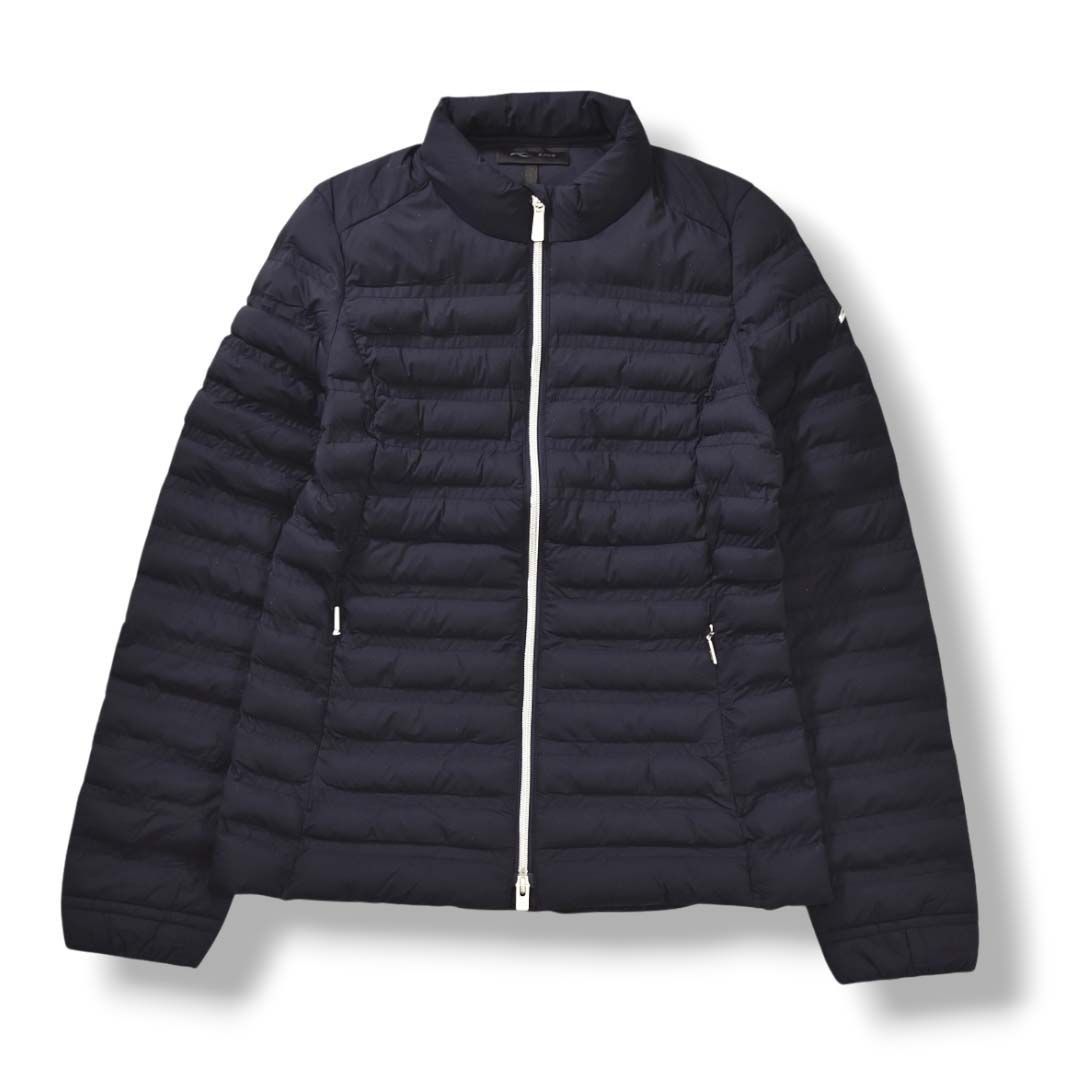 チュース KJUS 中綿 ライトウェイト ジャケット ゴルフウェア 防寒 スポーツ カジュアル S ネイビー レディース