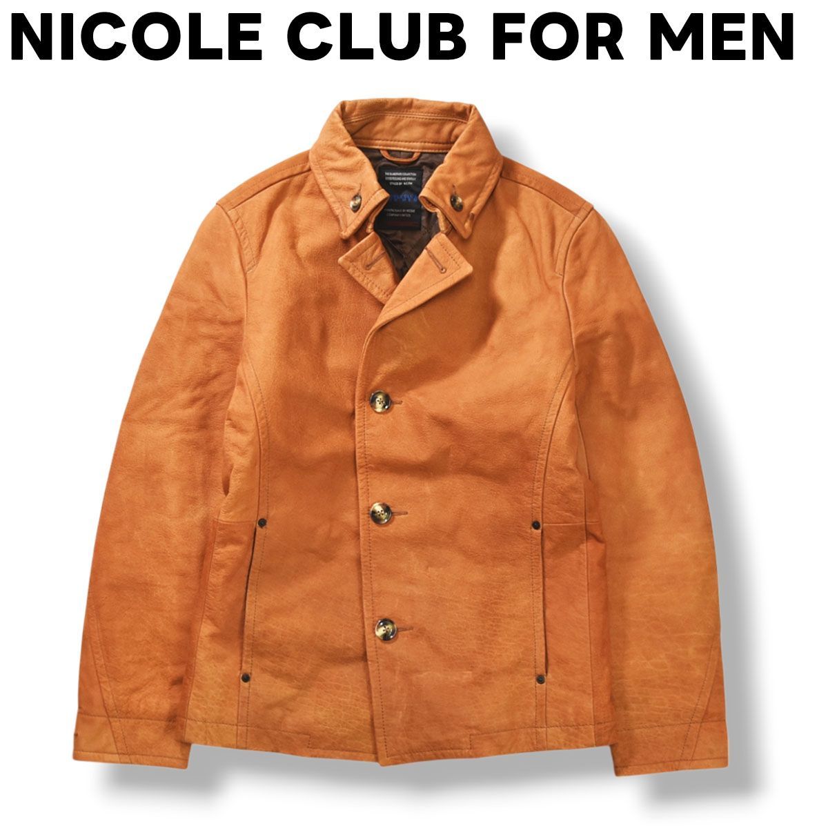 本革】 ニコル NICOLE CLUB FOR MEN サーモライト THERMOLITE 牛革