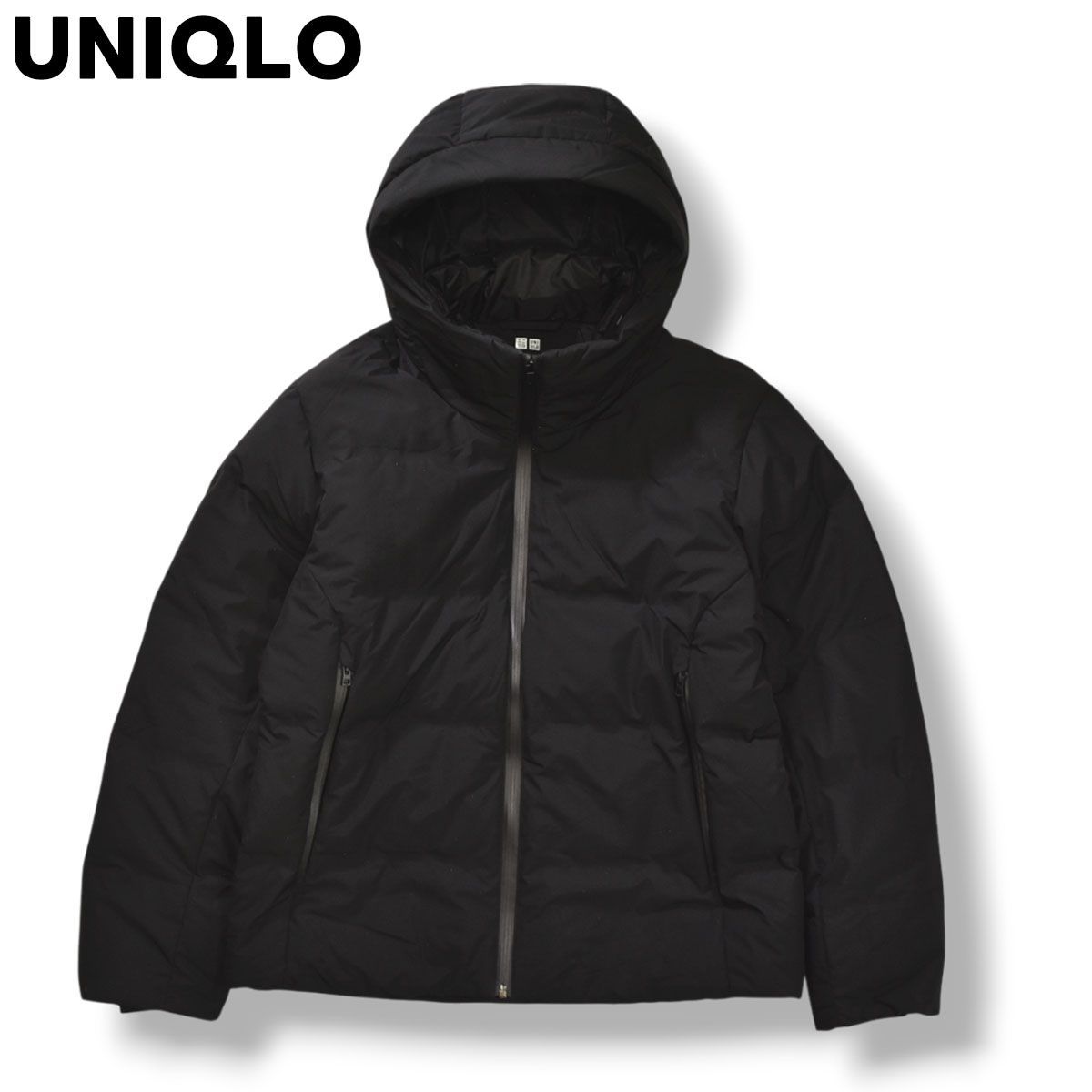 美品】 ユニクロ UNIQLO シームレス ダウン パーカー 3Dカット 750FP 