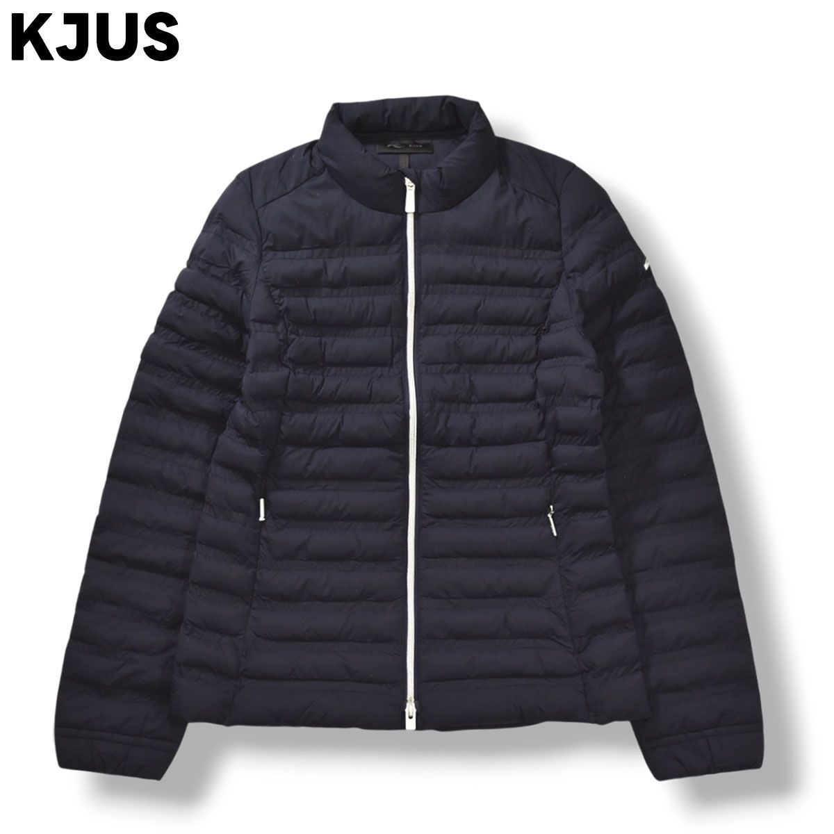チュース KJUS 中綿 ライトウェイト ジャケット ゴルフウェア 防寒 スポーツ カジュアル S ネイビー レディース