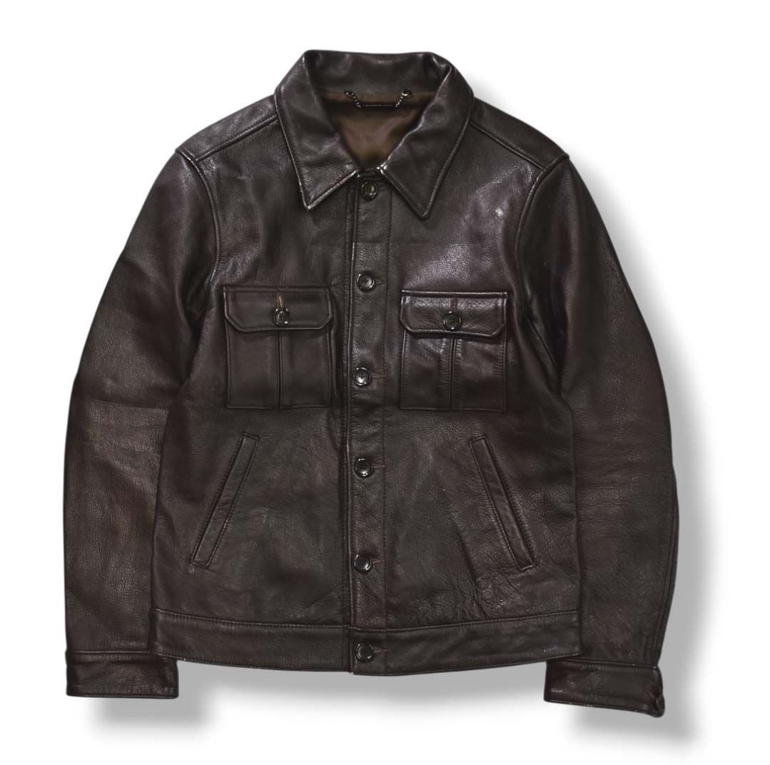 ❰美品❱ ユナイテッドアローズ革M UNITED ARROWS】【アウター】ユナイテッドアローズ『レザージャケット