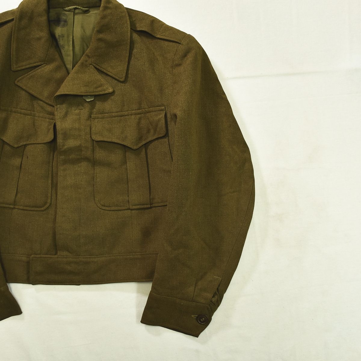希少品】 40s US ARMY アメリカ軍 米軍 実物 アイク ジャケット ウール