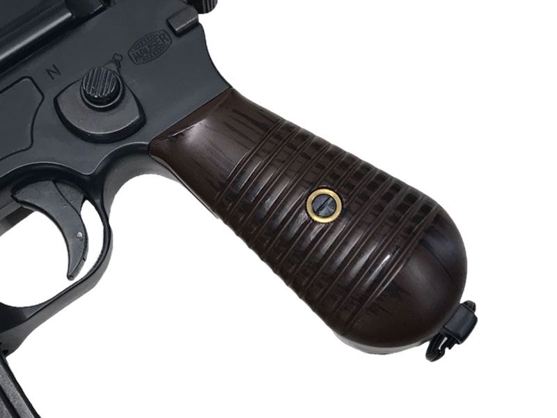 マルシン] モーゼル M712 8mmBB ブラックABS ガスブローバック (中古