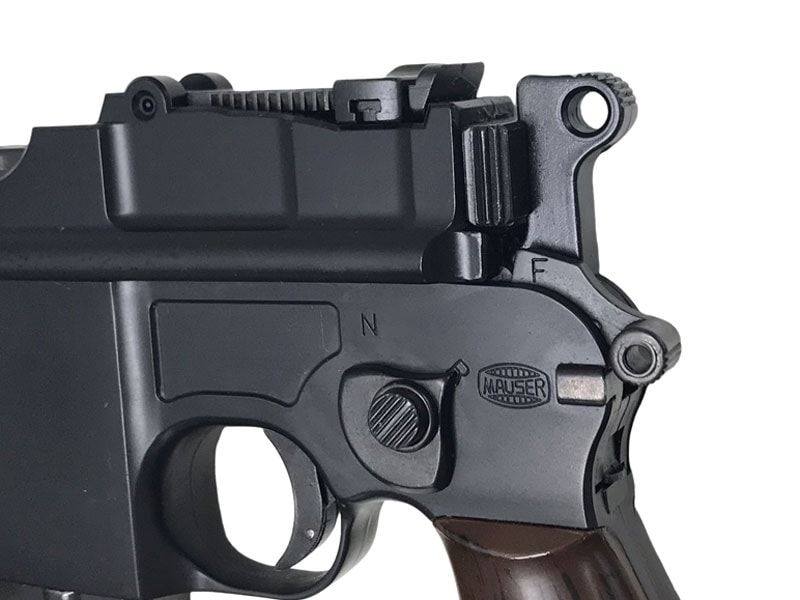 マルシン] モーゼル M712 8mmBB ブラックABS ガスブローバック (中古