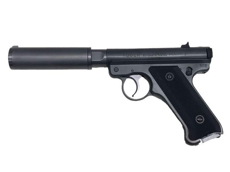 マルシン Mk 1 アサシンズ サイレンサーモデル HW 6 mmBB 固定スライド ガスガン 24 06以降ロット ランクAトイガン