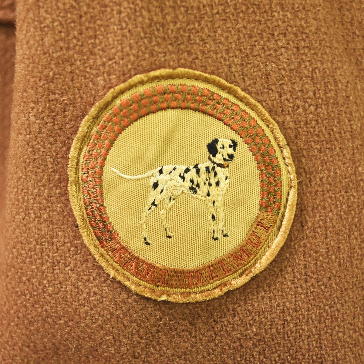 90s ヴィンテージ カールヘルム KARL HELMUT ダッフル コート 刺繍
