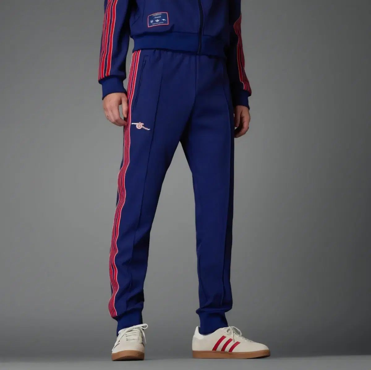 L adidas アスナル アイコン トラック パンツ トレーニング ズボン サッカー