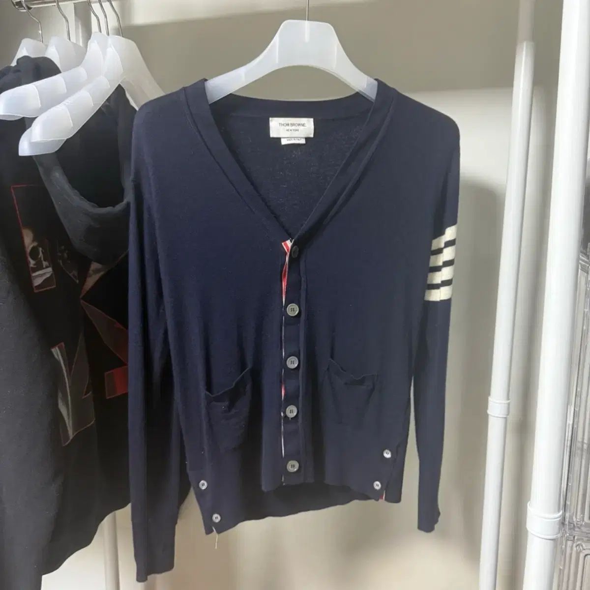2 size トム ブラウン メリノウール カーディガン