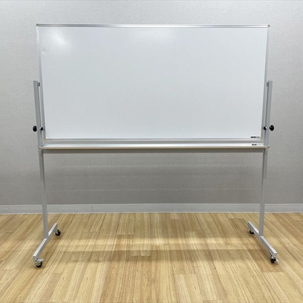 イトーキ ホワイトボード 脚付 両面式 W 1890 シルバー