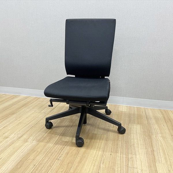 T 550チェア ファシス クロスタイプ 樹脂脚 肘無 ブラック