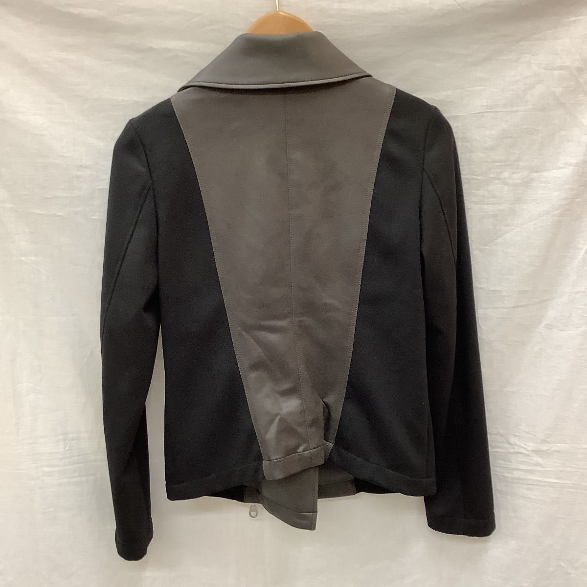 kay me ケイミー レディース ジャケット SIZE ７号 カーキ×ブラック