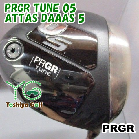 ドライバー プロギア PRGR TUNE 05 ATTAS DAAAS 5 S 10 140407