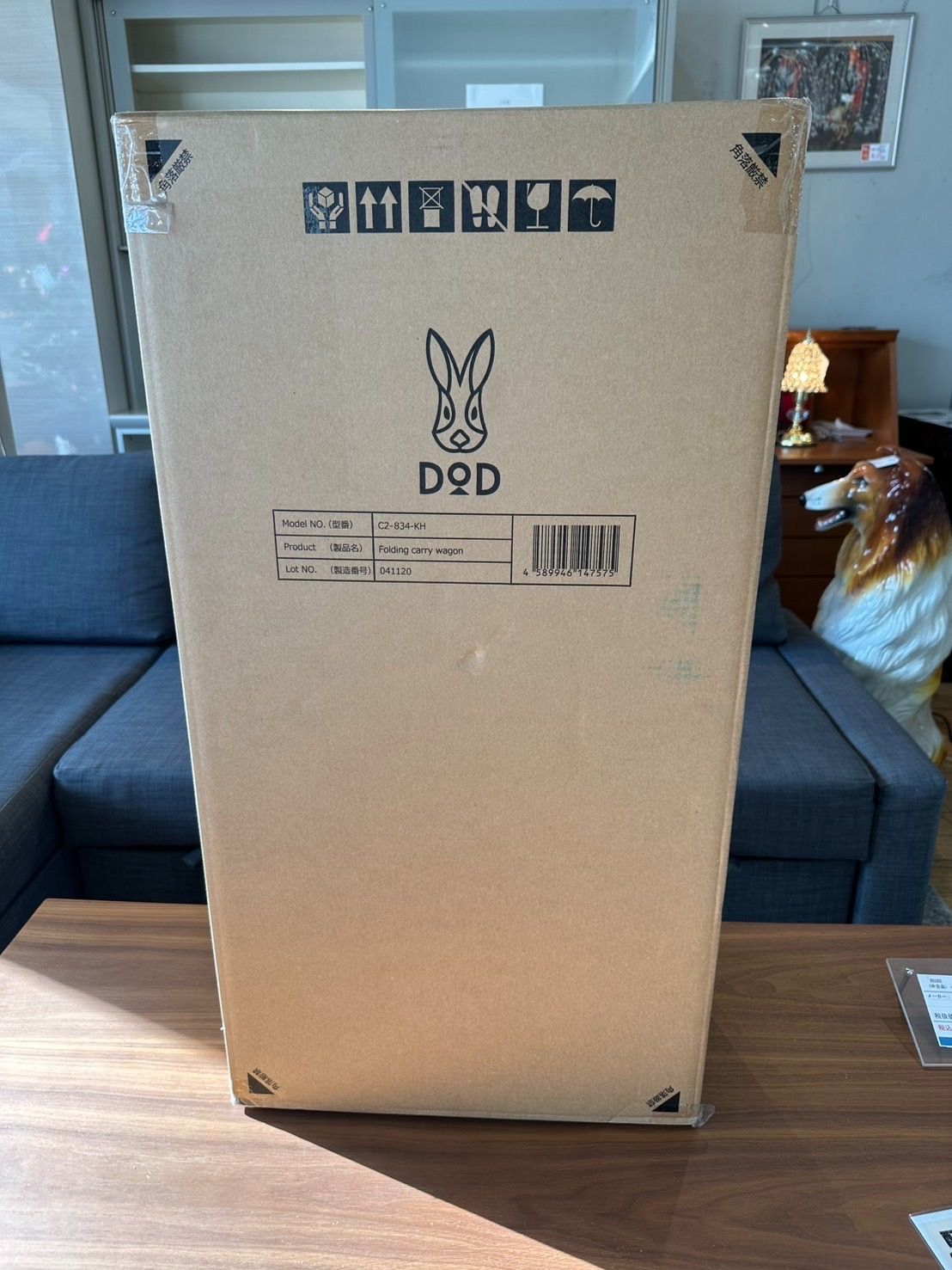 DOD FOLDING CARRY WAGON FAT TIRE フォールディングキャリーワゴン 太タイヤ