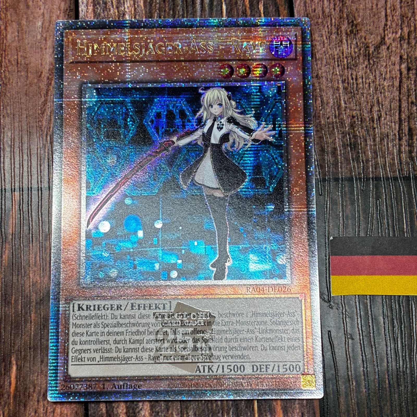 遊戯王 ドイツ版 EU版 閃刀姫ーレイ 25thシク - メルカリ