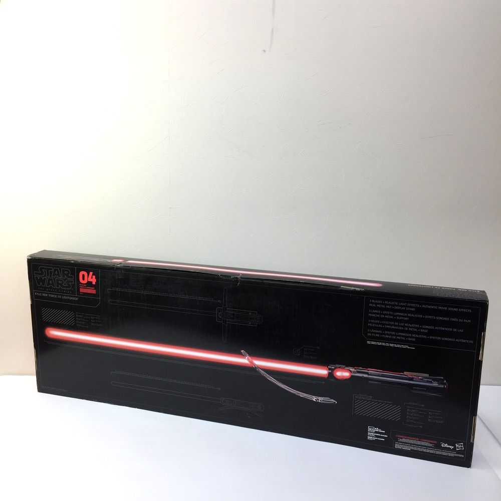【新品・未開封】ブラックシリーズ フォースFXライトセーバー カイロ・レン フォースFXライトセーバー カイロ・レン スターウォーズ ブラック