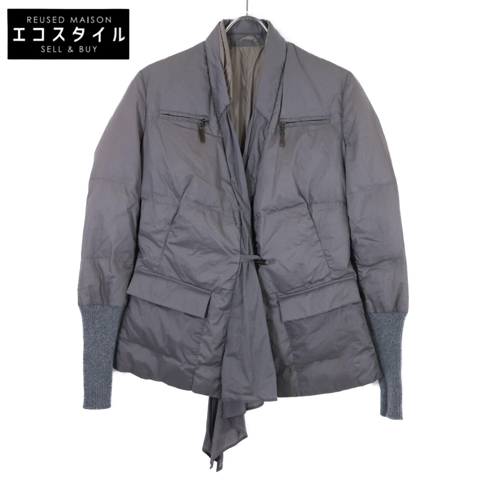 BRUNELLO CUCINELLI ブルネロクチネリ ショール ダウンジャケット