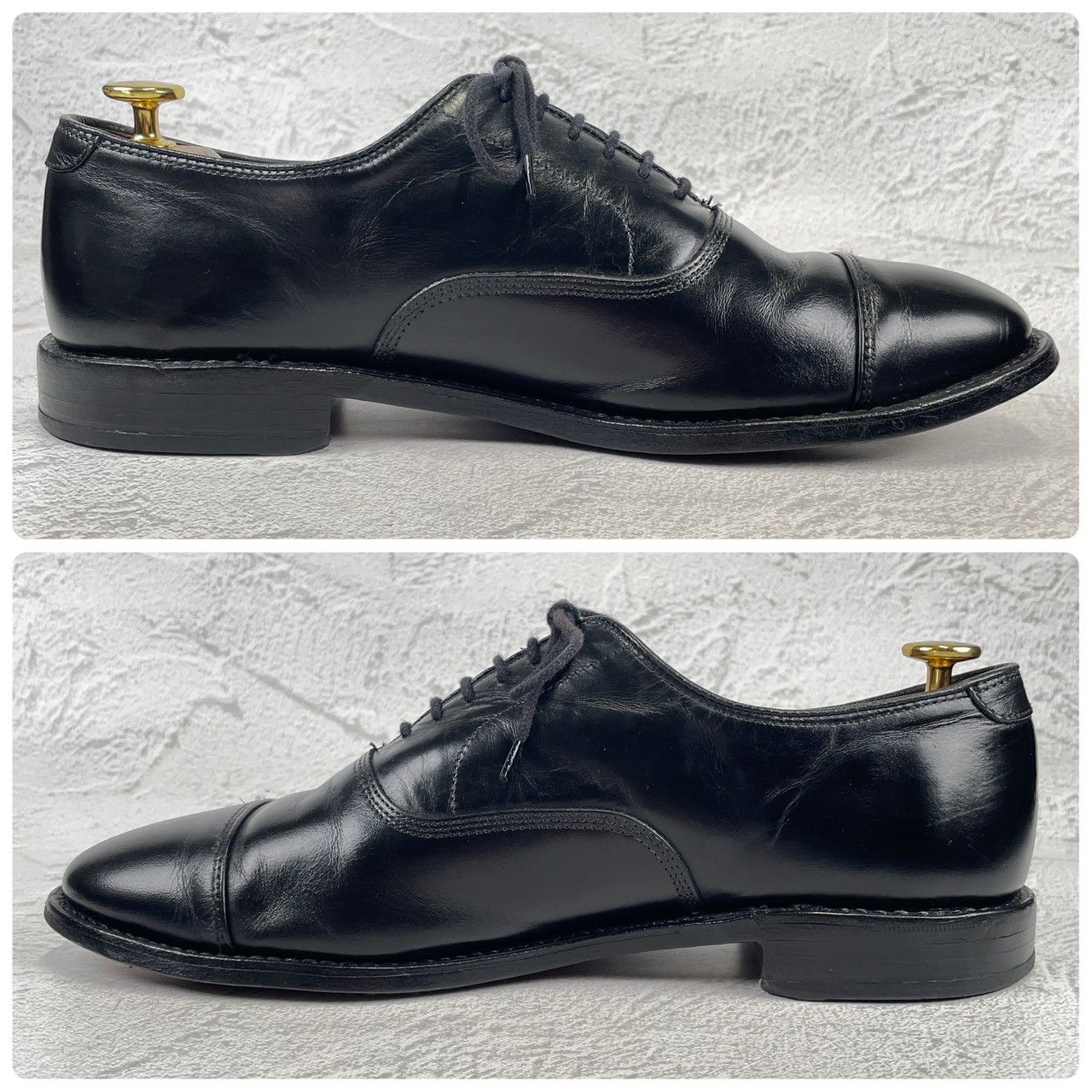  Allen Edmonds アレンエドモンズ Park Avenue パークアベニュー ストレート 内羽根 黒 ブラック US 8.5 26.5 cm 3 E W 3431 ドレス ビジネスシューズ ブーツ 革靴