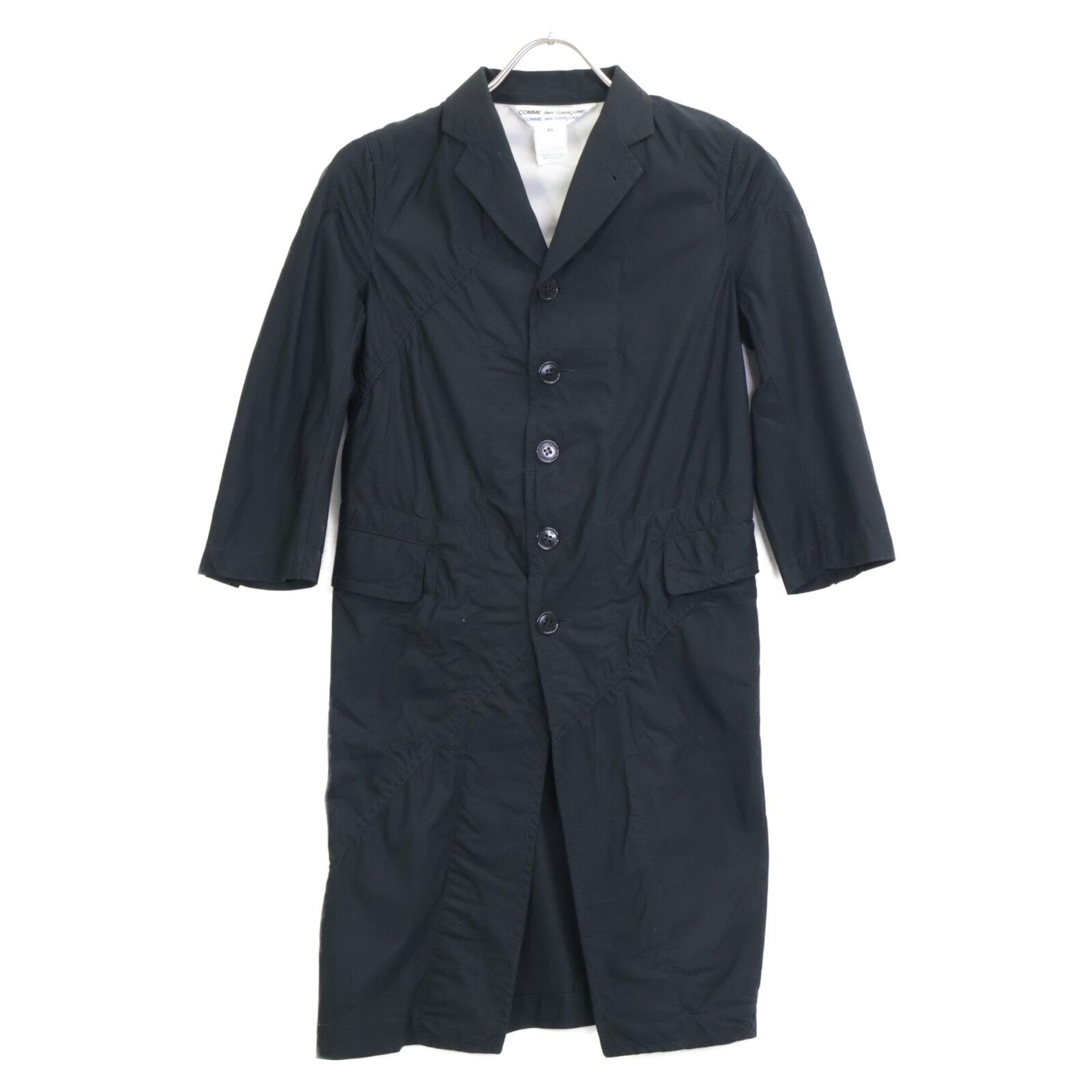 COMMEdesGARCONS コムデギャルソンコムデギャルソン コムコム S 13 J 005 ｼｮｯﾌﾟｺｰﾄ ﾌﾞﾗｯｸ XS