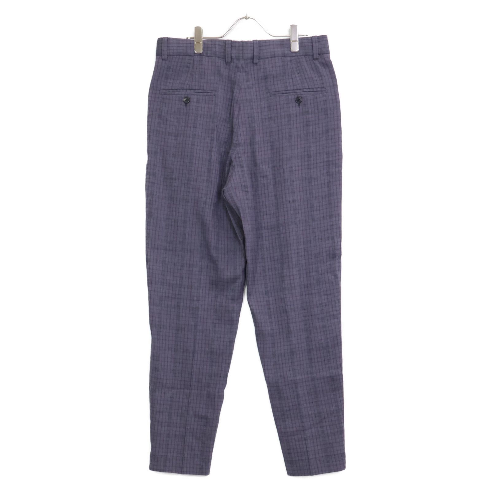 ISABEL MARANT イザベルマラン 製品染め ﾁｪｯｸ ﾘﾈﾝｽﾗｯｸｽ 後染め加工 40