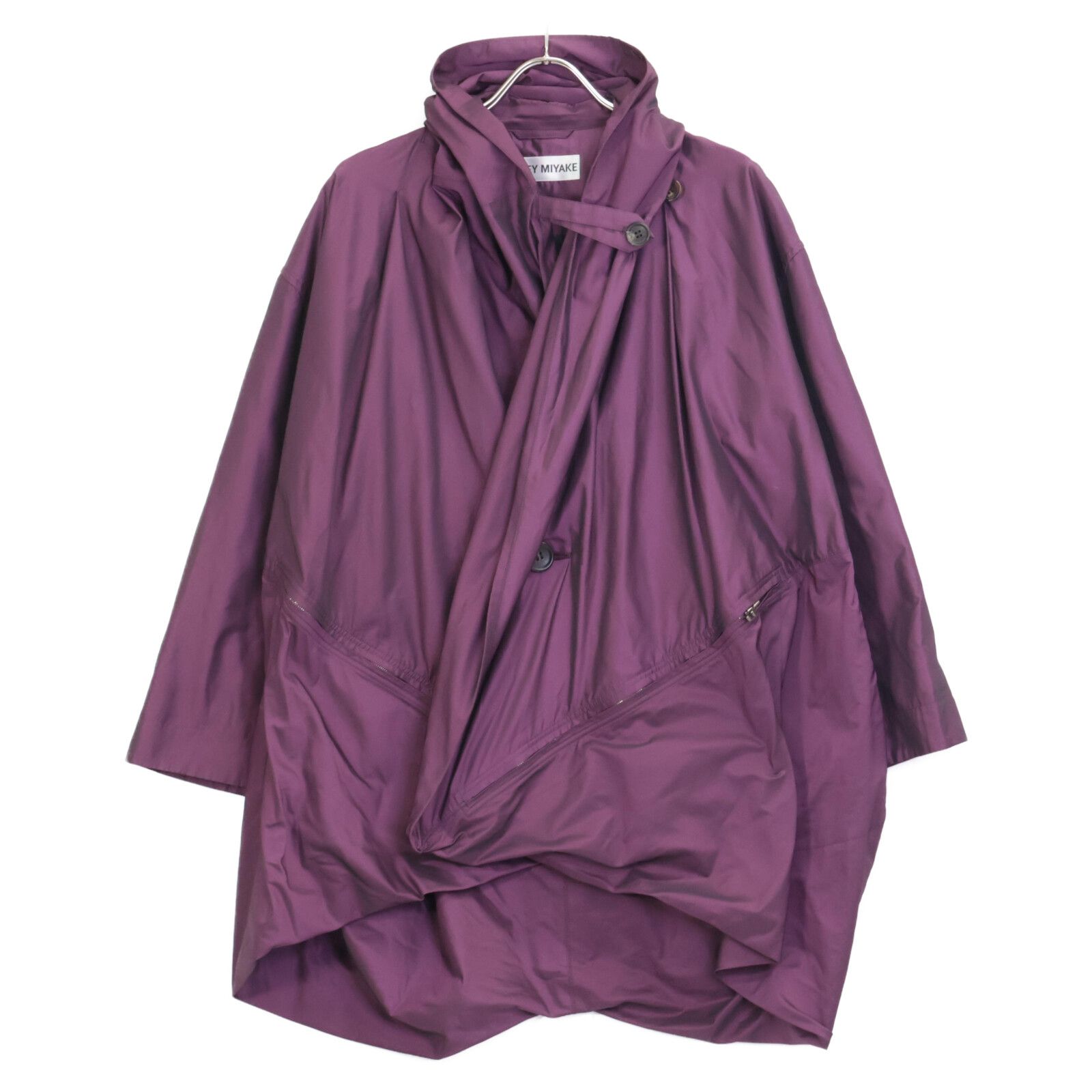 ISSEY MIYAKE イッセイミヤケ ｱｰｶｲﾌﾞ ﾀﾞﾌﾞﾙｼﾞｯﾌﾟ 変形 ｱｳﾀｰ ｼﾞｬｹｯﾄ