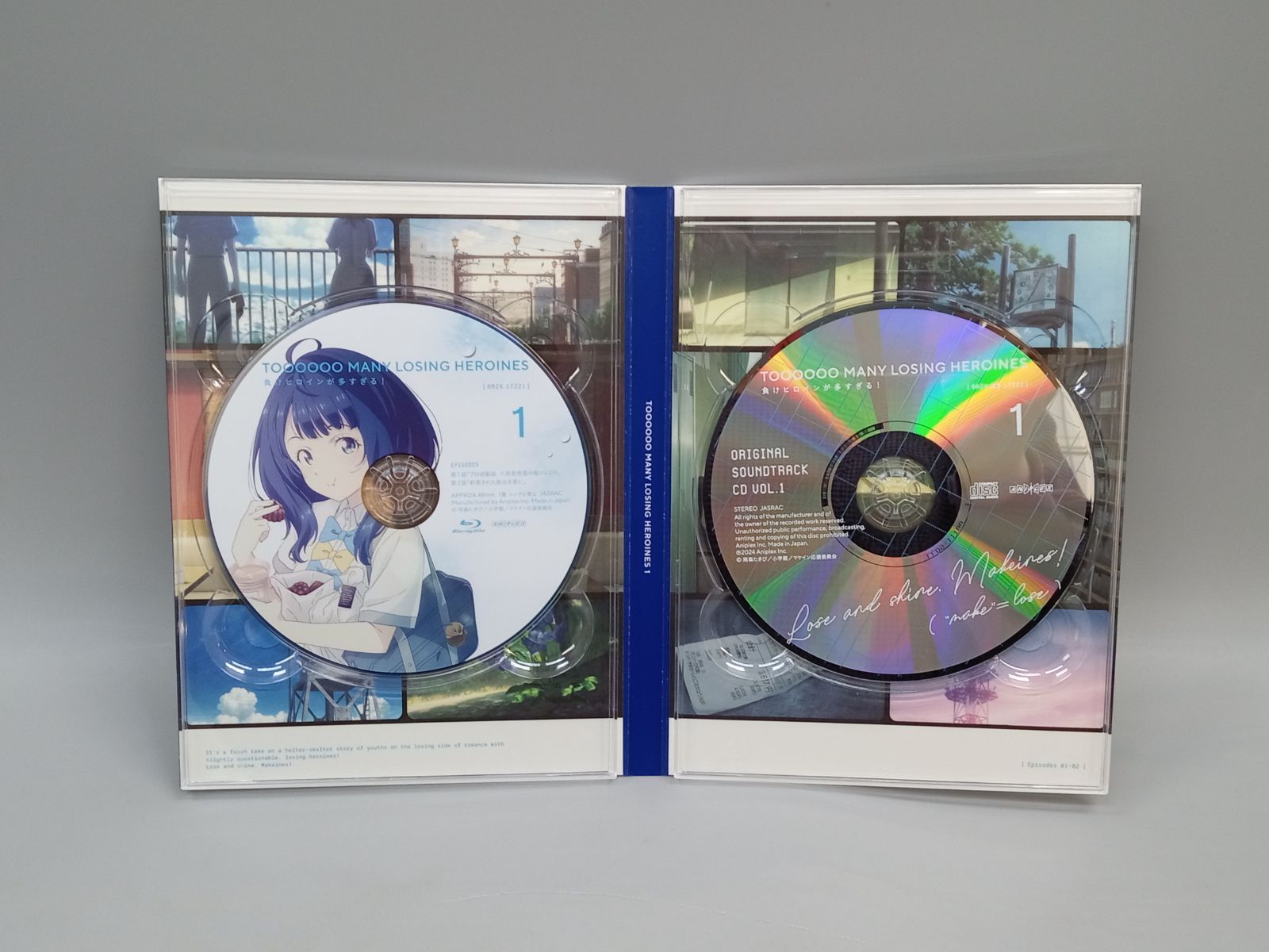 負けヒロインが多すぎる! Blu ray 完全生産 版 1~6巻 ボックス アクリルボード マケイン応援! カバーソング CD BD DD 1199 006