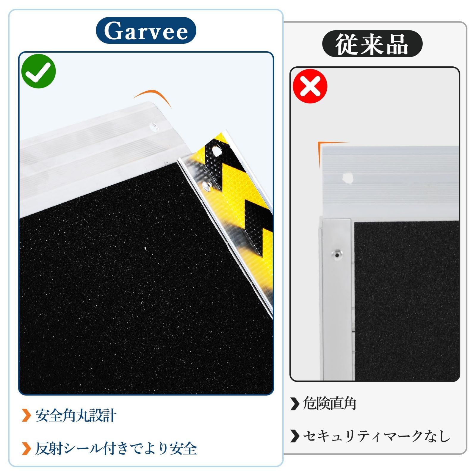 介護用ポータブル滑り止め階段 玄関の段差を解消