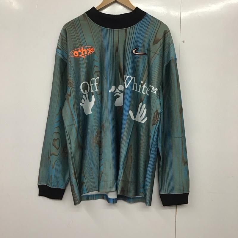 NIKE ナイキ カットソー 長袖 dn 1701 411 OFF WHITEJERSEY 長袖カットソー コラボ