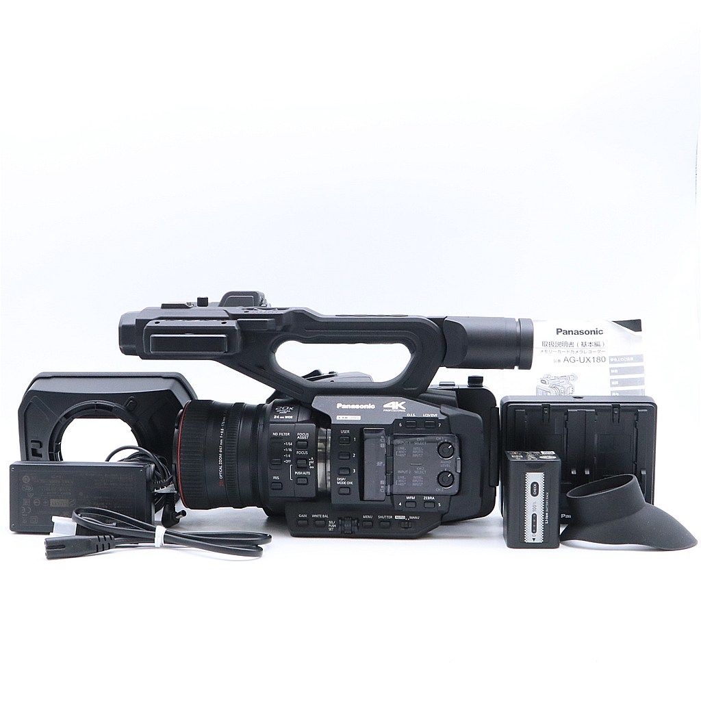 上品 Panasonic AG UX 180 4 Kメモリーカード カメラレコーダー 6766