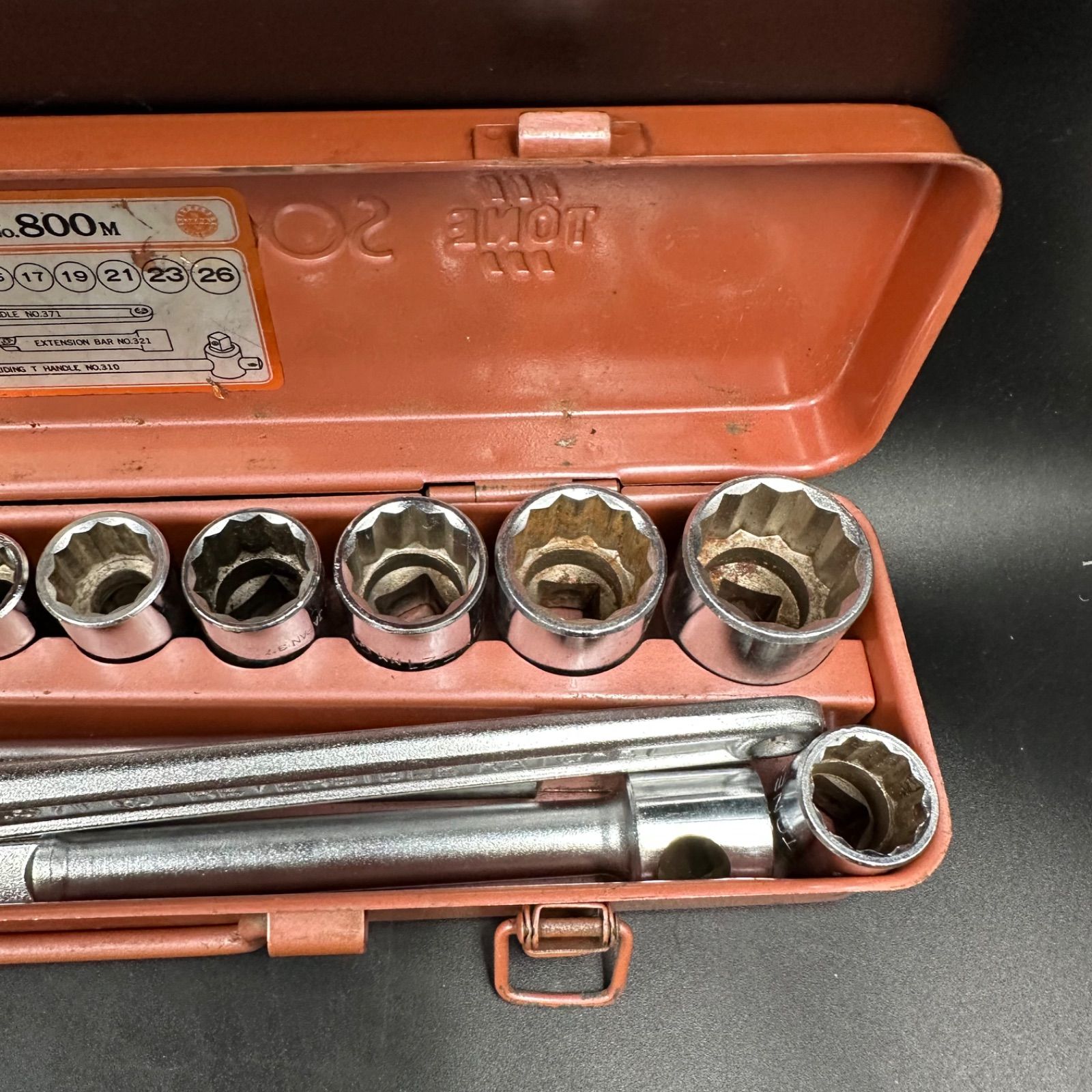 TONE SOCKET WRENCH SET ソケット レンチセット No.800M No.371