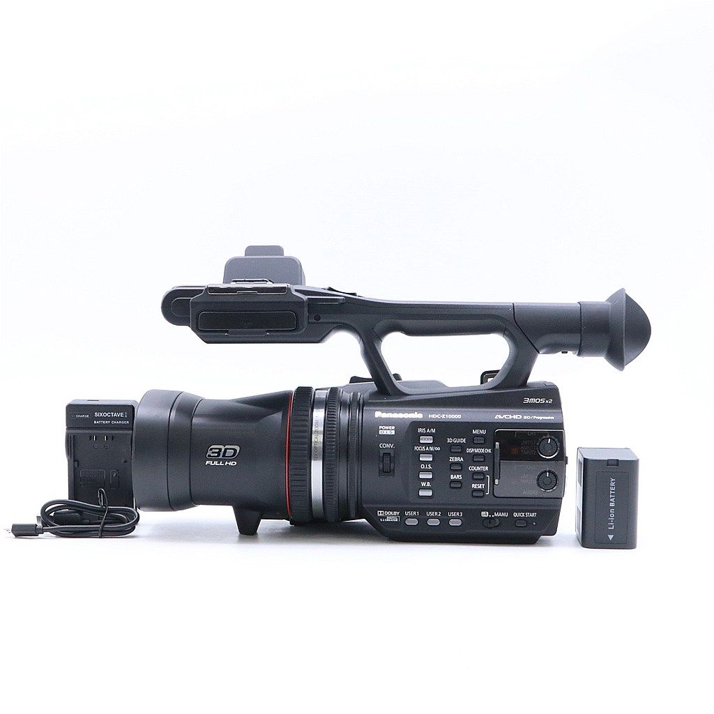 上品 Panasonic HDC Z 10000 デジタルハイビジョンビデオカメラ 6762