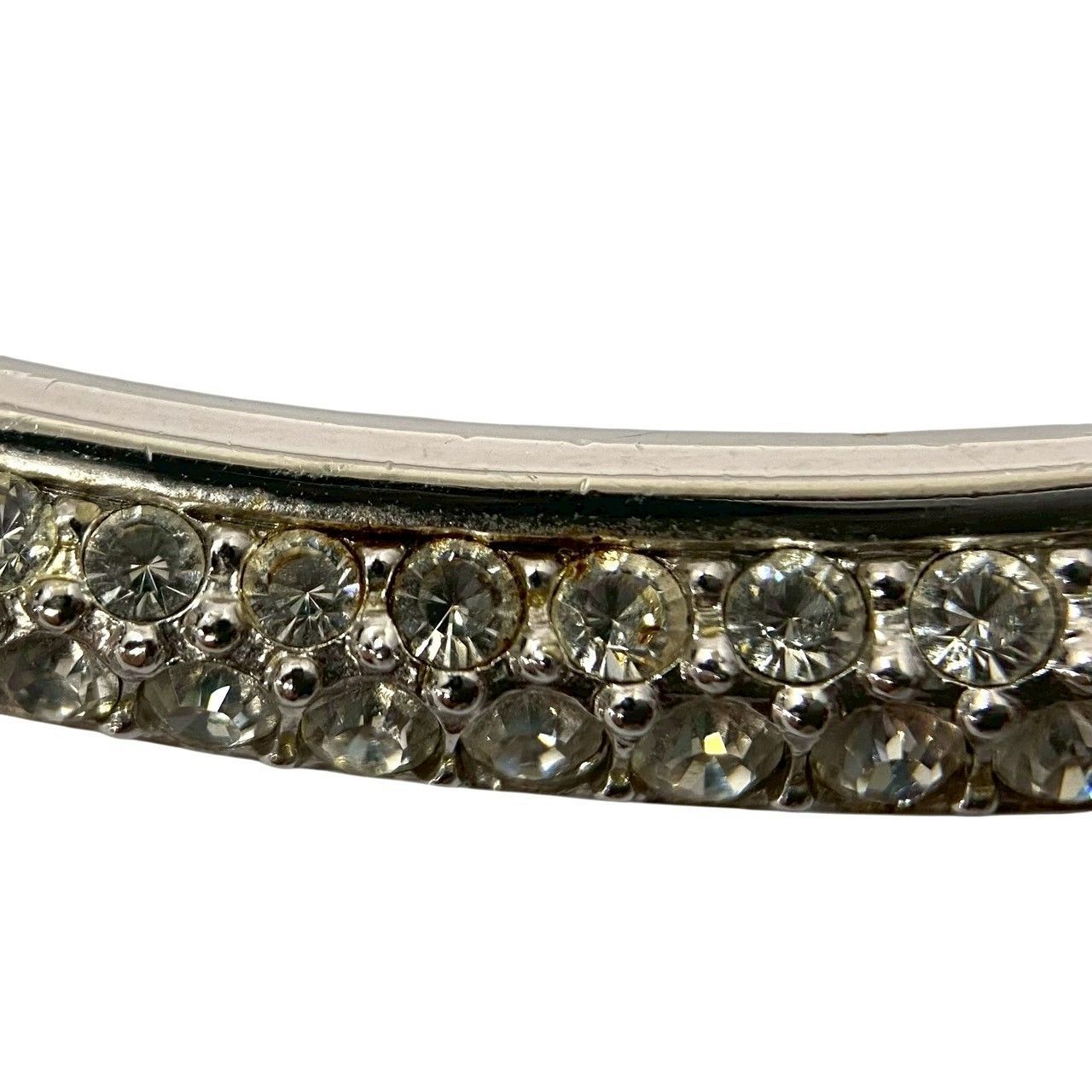 M【SWAROVSKI】ネックレス クリスタル シルバーカラー ラインストーン