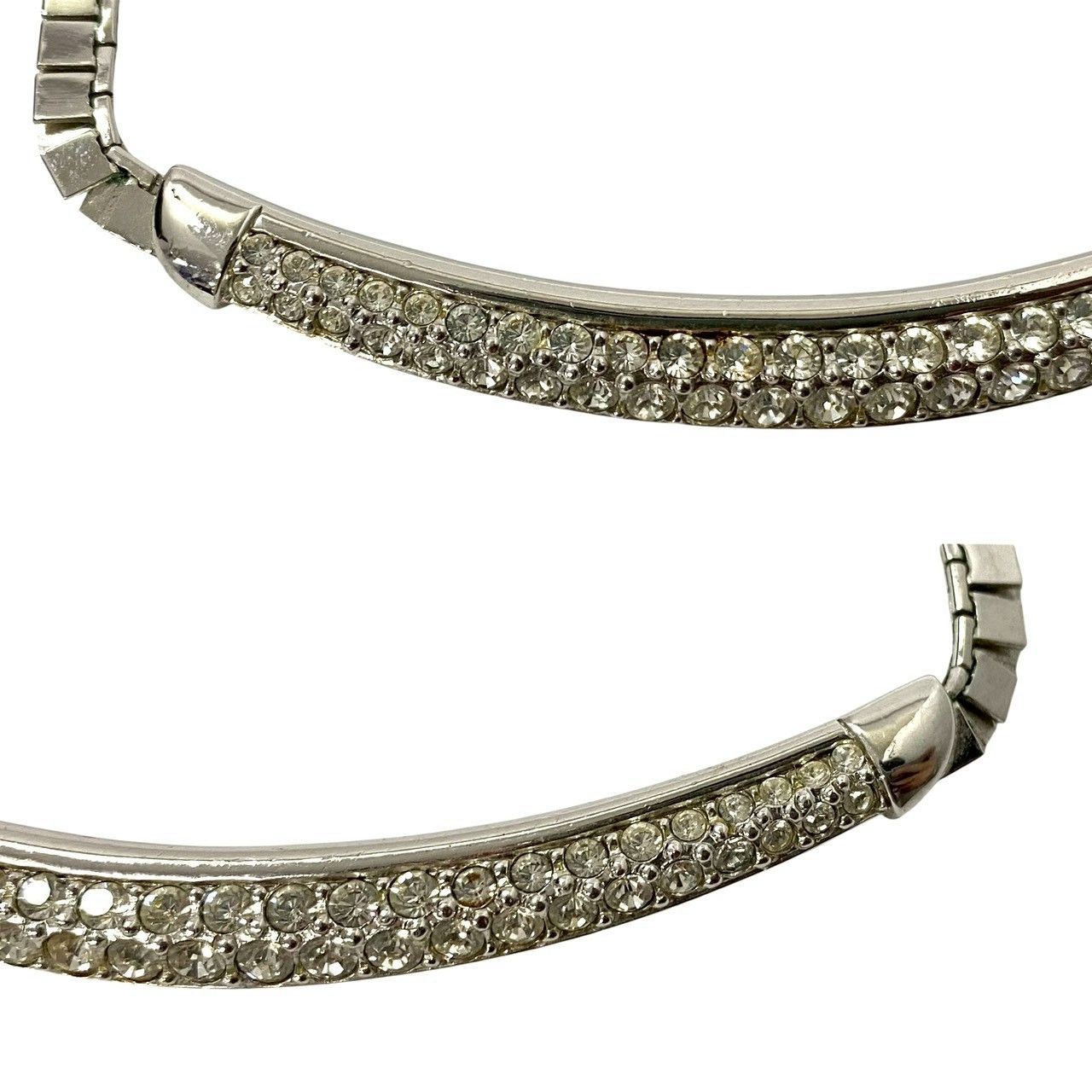 【お値下げ⭕️】クリスタルラインストーンネックレス シルバー Amazon | JEAIRTS ラインストーン チョーカー ネックレス シルバー