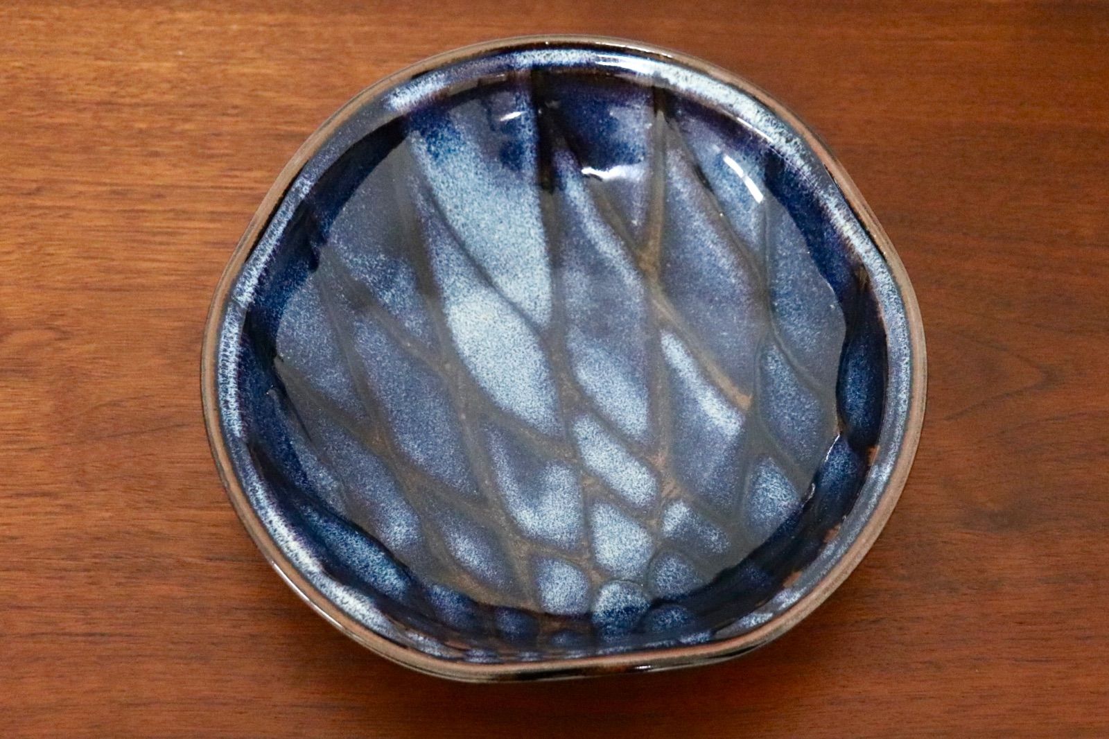 GMIO 330 陶勝窯 丹波焼 網目鉢 市野勝 市野勝磯 陶器 丹波篠山