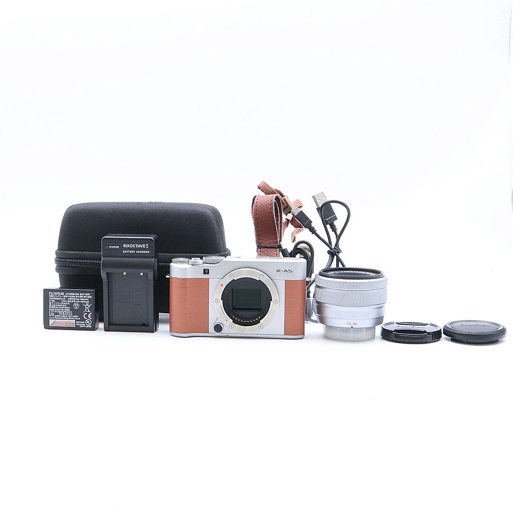 美品♪ FUJIFILM X-A5 ピンクローズ　15-45mmレンズキット 美品】 Fujifilm X-A5 ピンクローズ 15-45mm レンズキット #6730