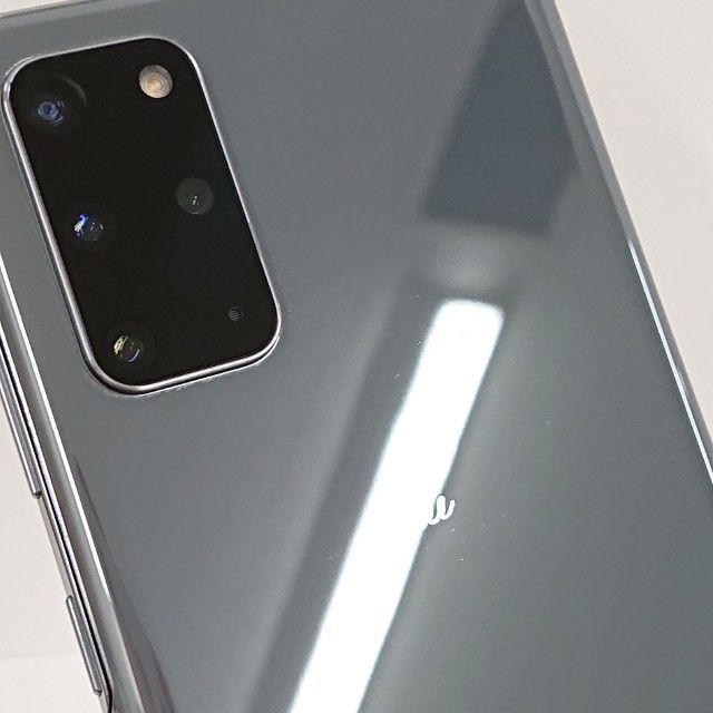 ジャンク品】Galaxy S20+ 5G SCG02 au コスミックグレー 送料無料 本体