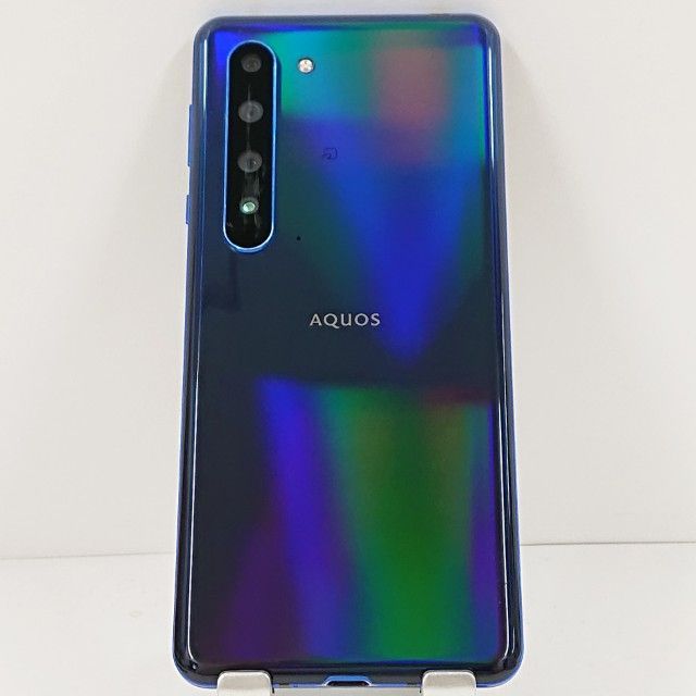ジャンク品】AQUOS R5G SH-RM14 Rakuten アースブルー 送料無料 本体