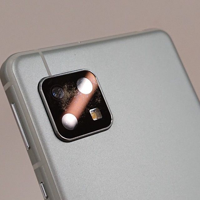 ジャンク品】AQUOS sense5G SH-53A ドコモ オリーブシルバー 送料無料