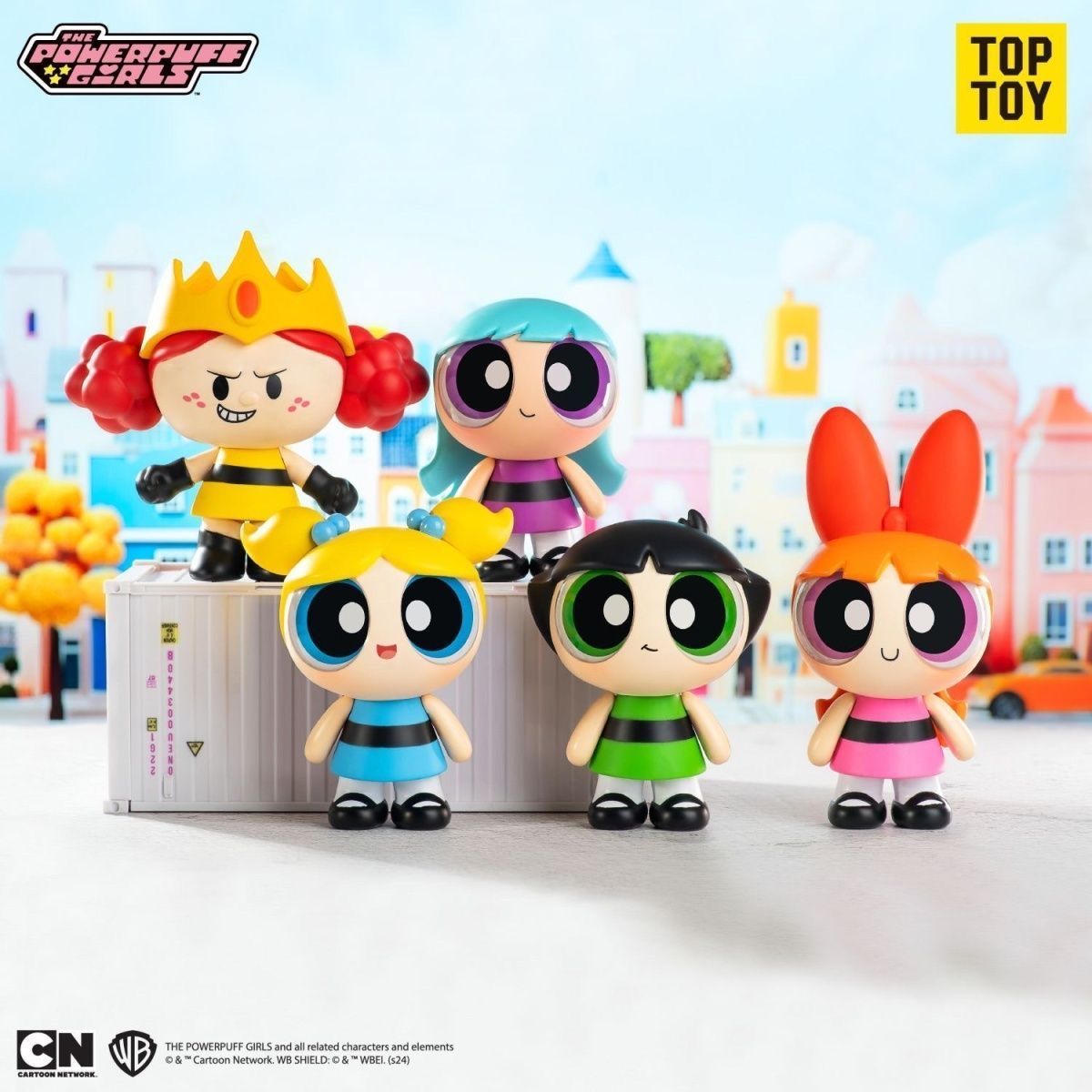 海外限定】TOPTOY パワーパフガールズ アニマルケープ ランダム