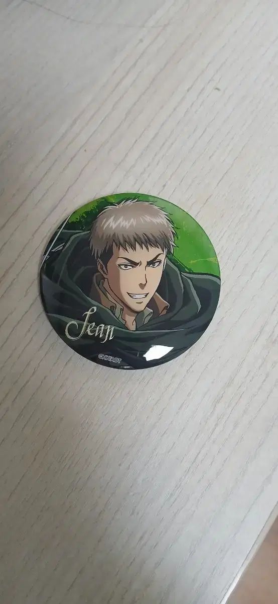 進撃の巨人 ジャン・キルシュタイン 缶バッジ - メルカリ