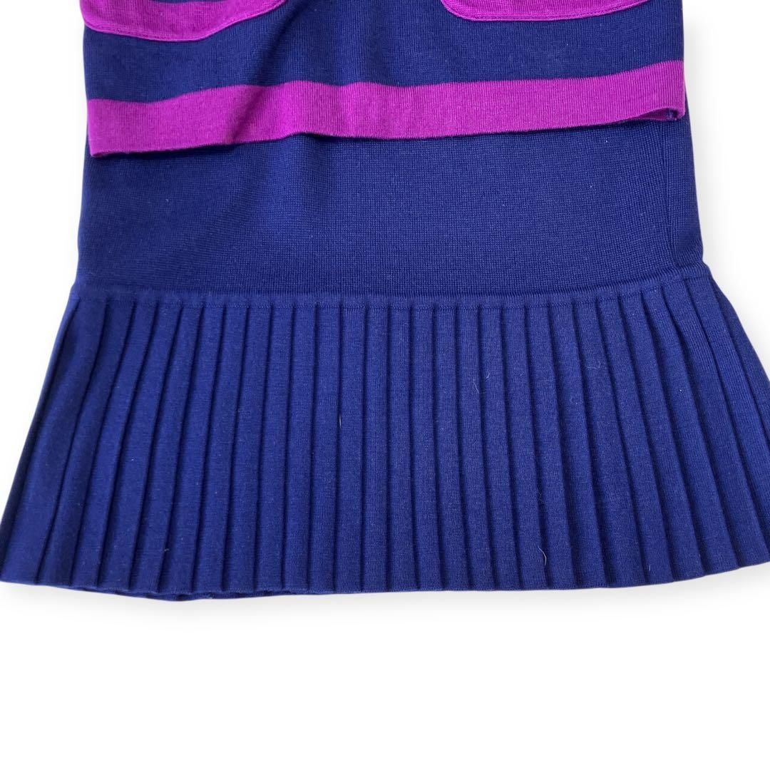 シャネル スカート トップス 2点まとめ 金ボタン ヴィンテージ CHANEL