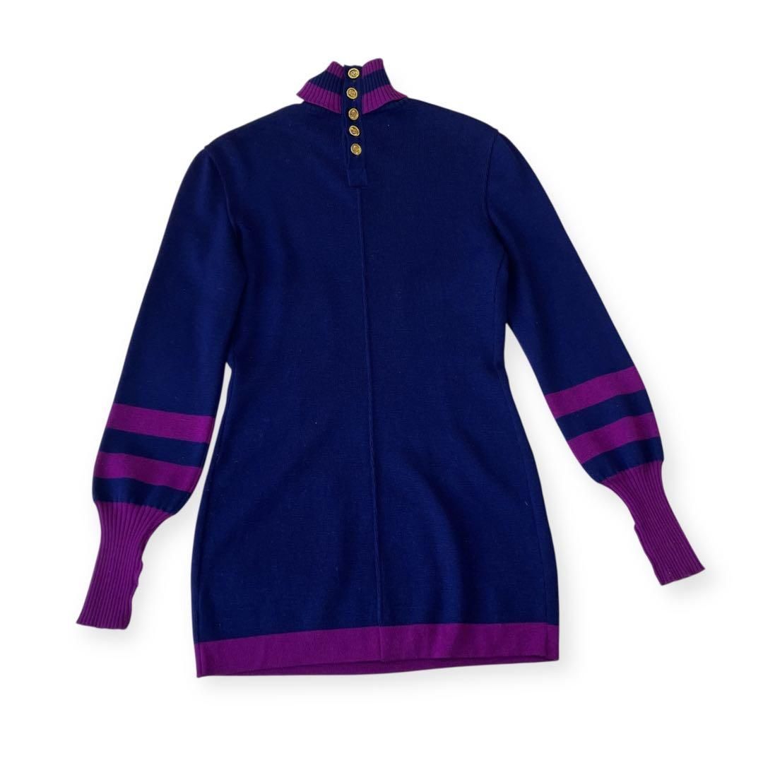 シャネル スカート トップス 2点まとめ 金ボタン ヴィンテージ CHANEL