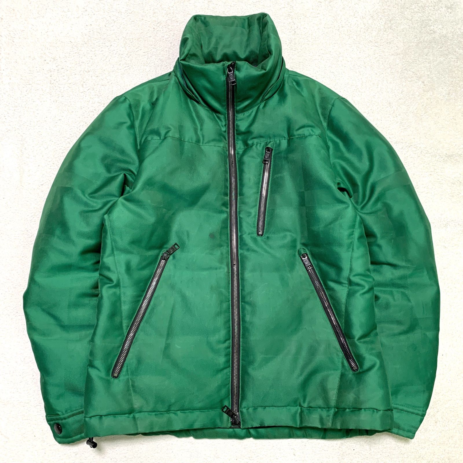 BLACK LABEL CRESTBRIDGE ダウンジャケット フード付 2WAY シャドー 