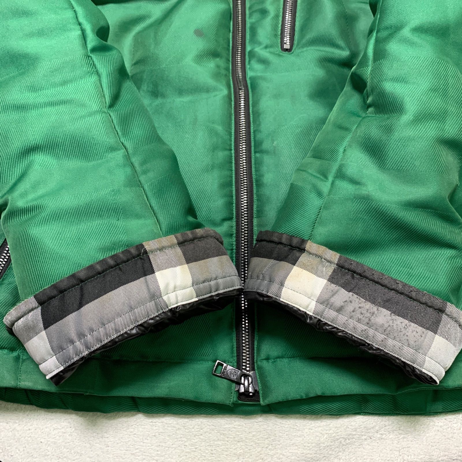 BLACK LABEL CRESTBRIDGE ダウンジャケット フード付 2WAY シャドー 