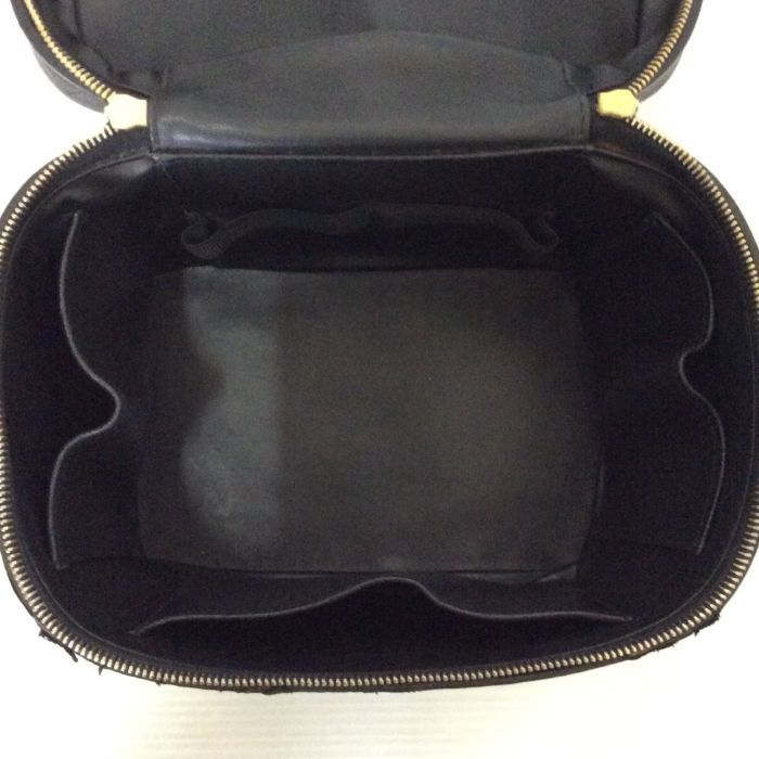 シャネル バニティ キャビアスキン ブラック ヴィンテージ シャネルバニティキャビアスキンブラックヴィンテージ