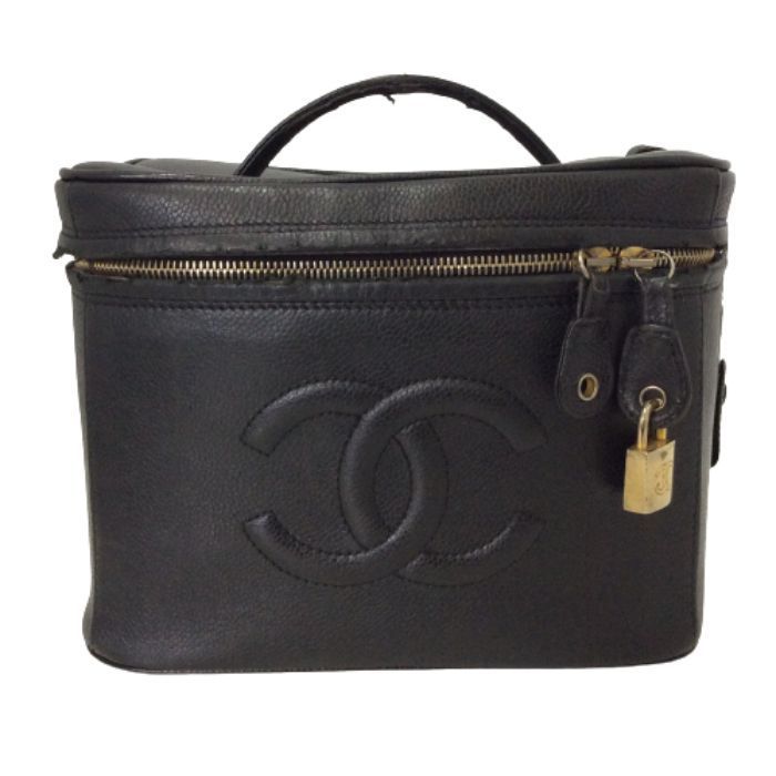 東店85-2776-2512] [店舗併売] CHANEL シャネル バニティ キャビア