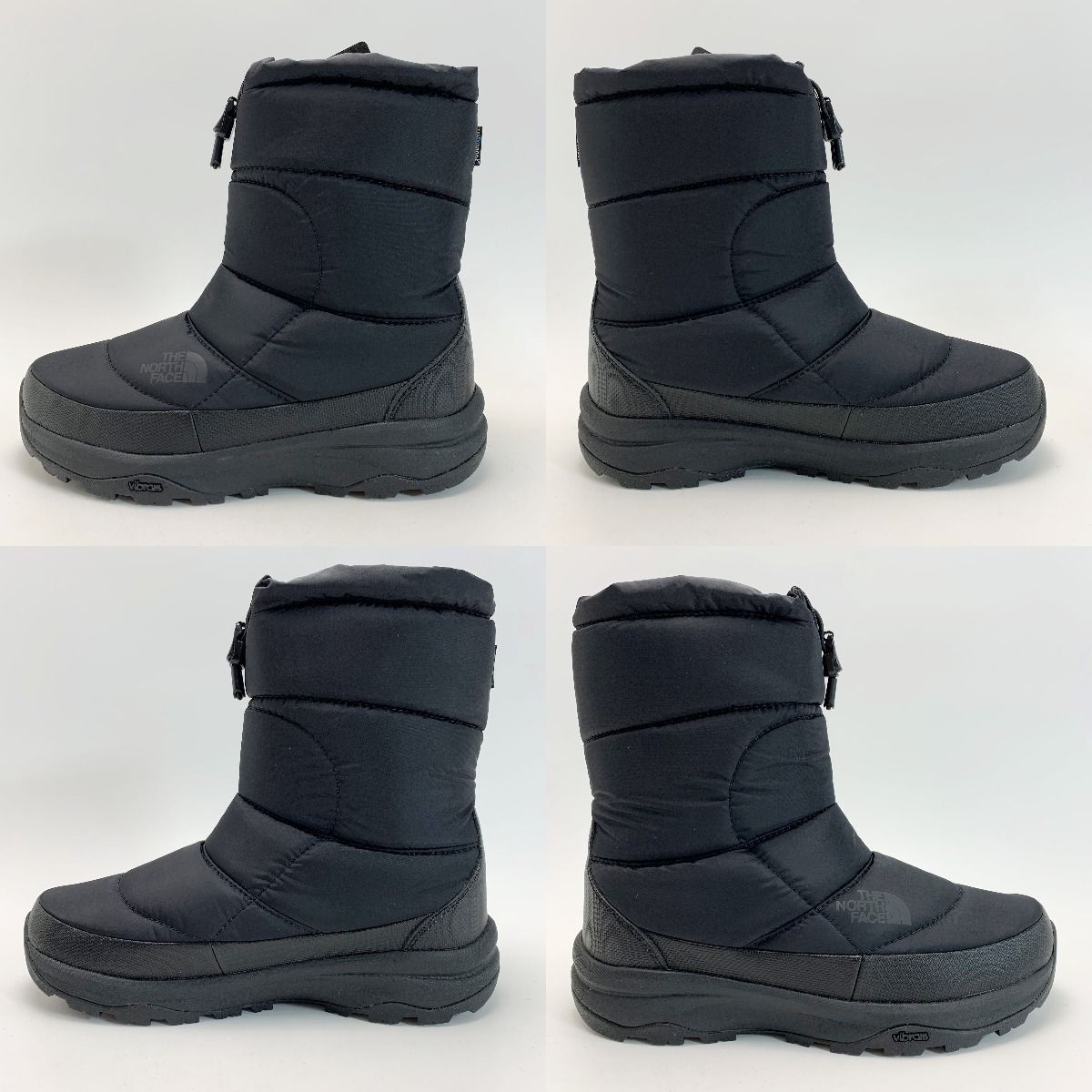  THE NORTH FACE ザノースフェイス ヌプシブーティ ウォータープルーフ NF 52272 ブラック SIZE 24 cm レインシューズ 長靴 レインシューズ